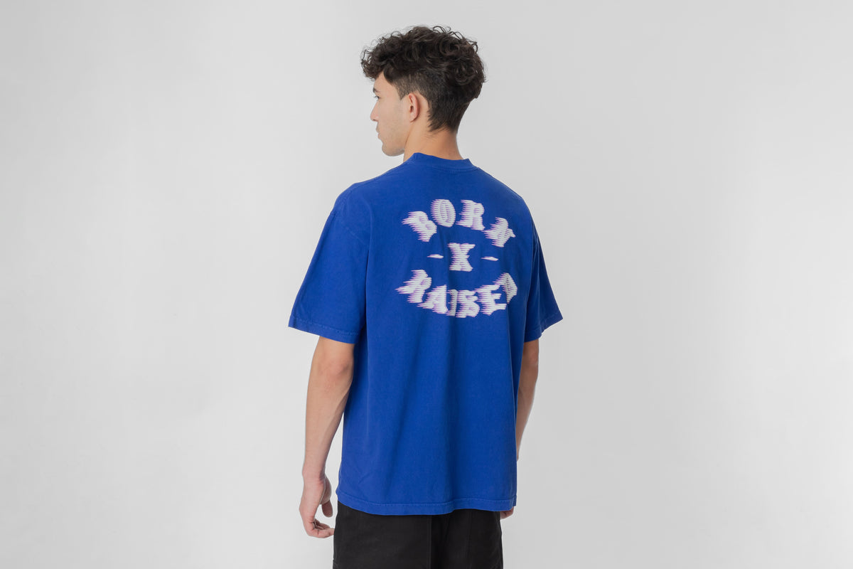 Born x Raised Speed Rocker Tee - B0001SPEED-BLUE