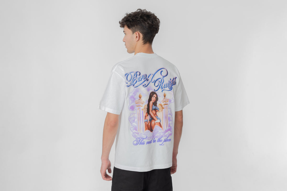 Born x Raised This Must Be The Place Tee - B0001TMBTP-WHT