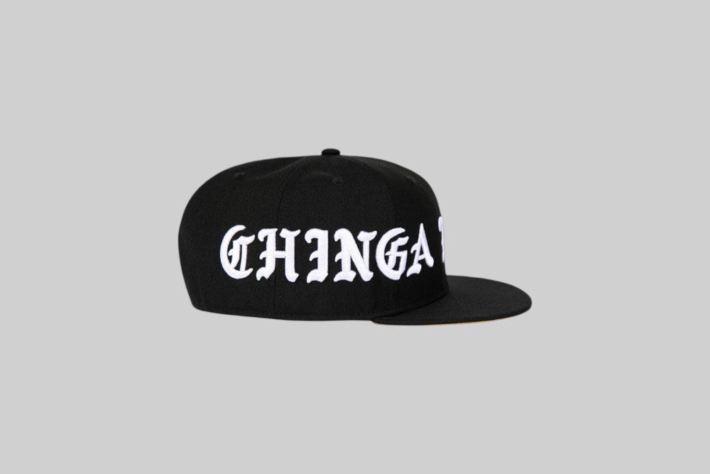 Born x Raised Chinga Fitted Cap - B5010CHING-BLK