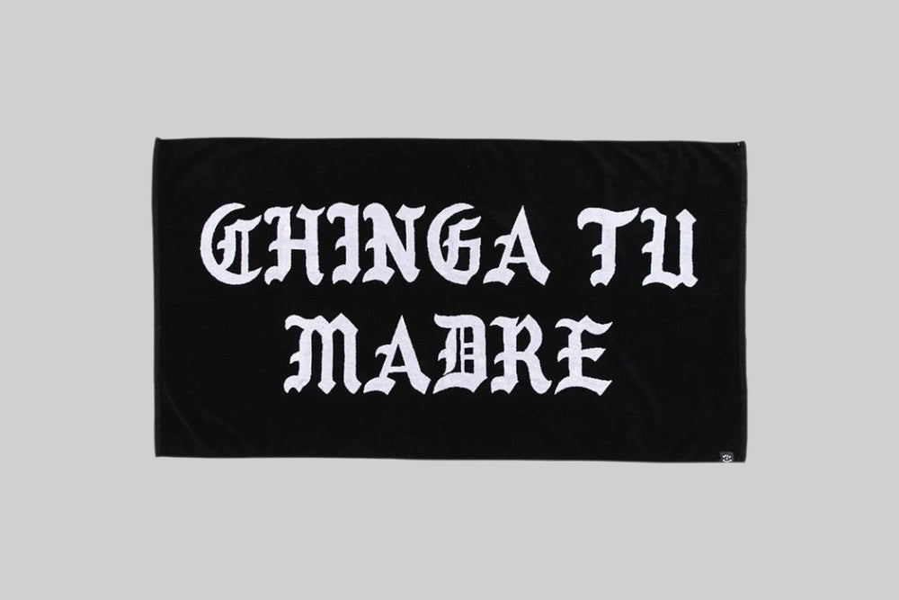 Born x Raised Chinga Beach Towell - B9017CHING-BLK - Lust México