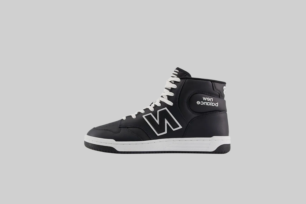 New Balance 480 High 'Black' - BB480COB