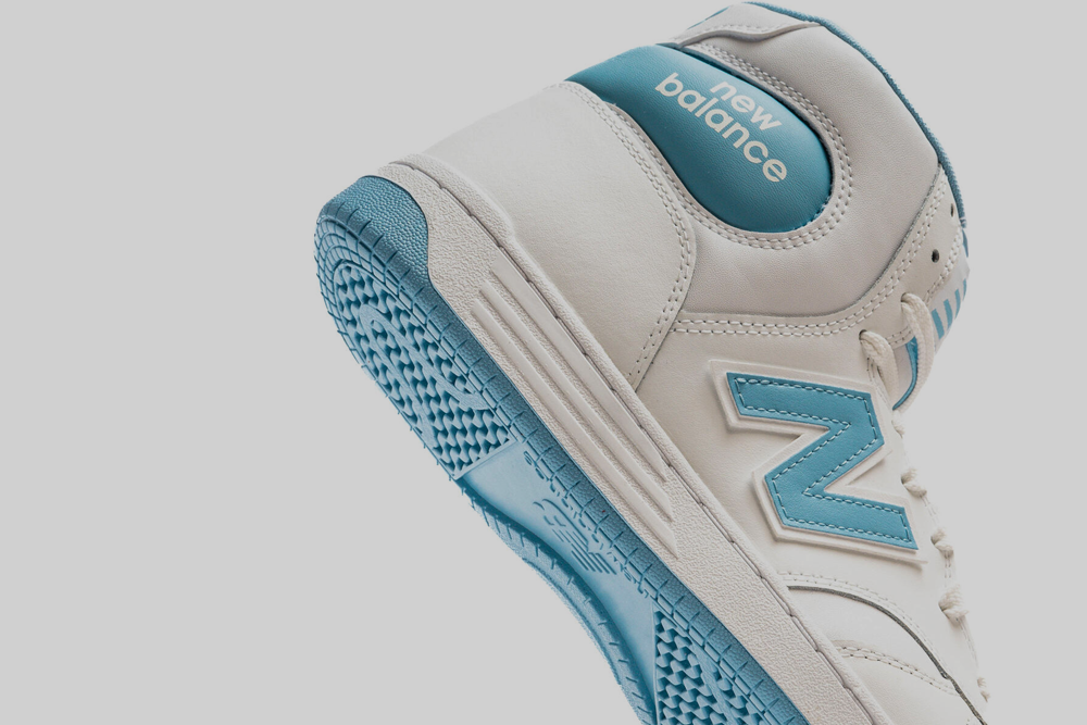 New Balance 480 High 'White Team Carolina' - BB480SCC
