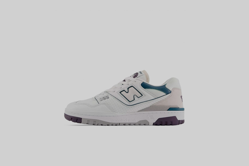 New Balance 550 'White & Dark Teal' - BB550WCB - Lust México