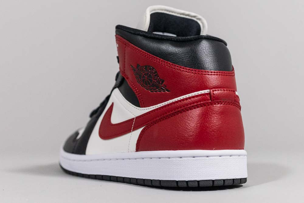 Women's Air Jordan 1 Mid 'Black Toe' - [sku] - Lust México