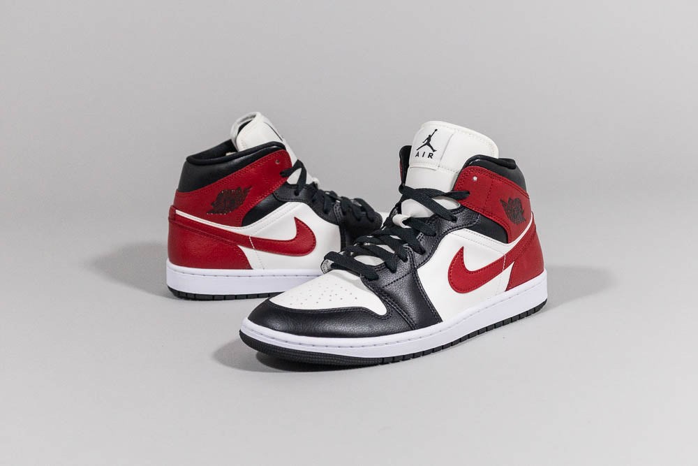 Women's Air Jordan 1 Mid 'Black Toe' - [sku] - Lust México