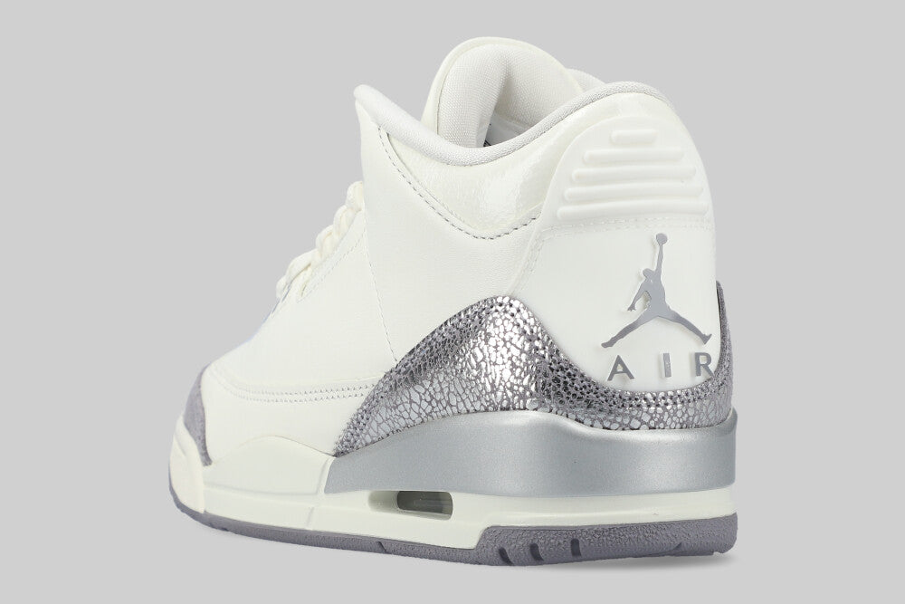 Women's Air Jordan 3 Retro 'Sail and Cement Grey' - [sku] - Lust México