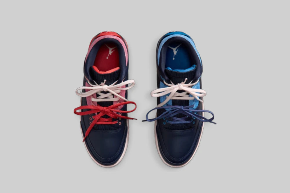 Women's Air Jordan 3 "Sport Renaissance" 'Obsidian and Track Red' - CK9246-400 - Lust México