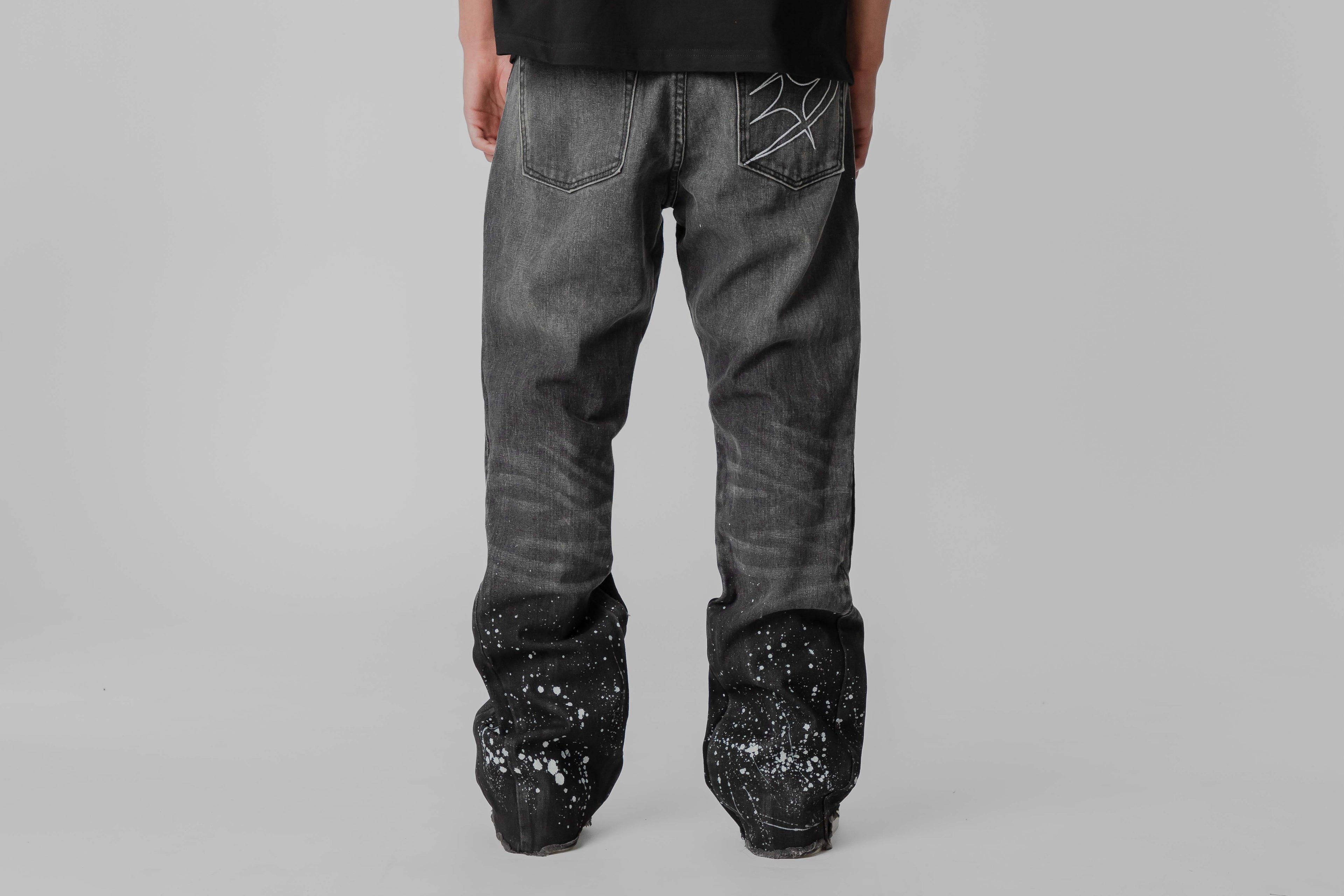 Crime Life Gothic Flared Jeans - CRIMELIFE-JNS-GOTH-FLR - Lust México