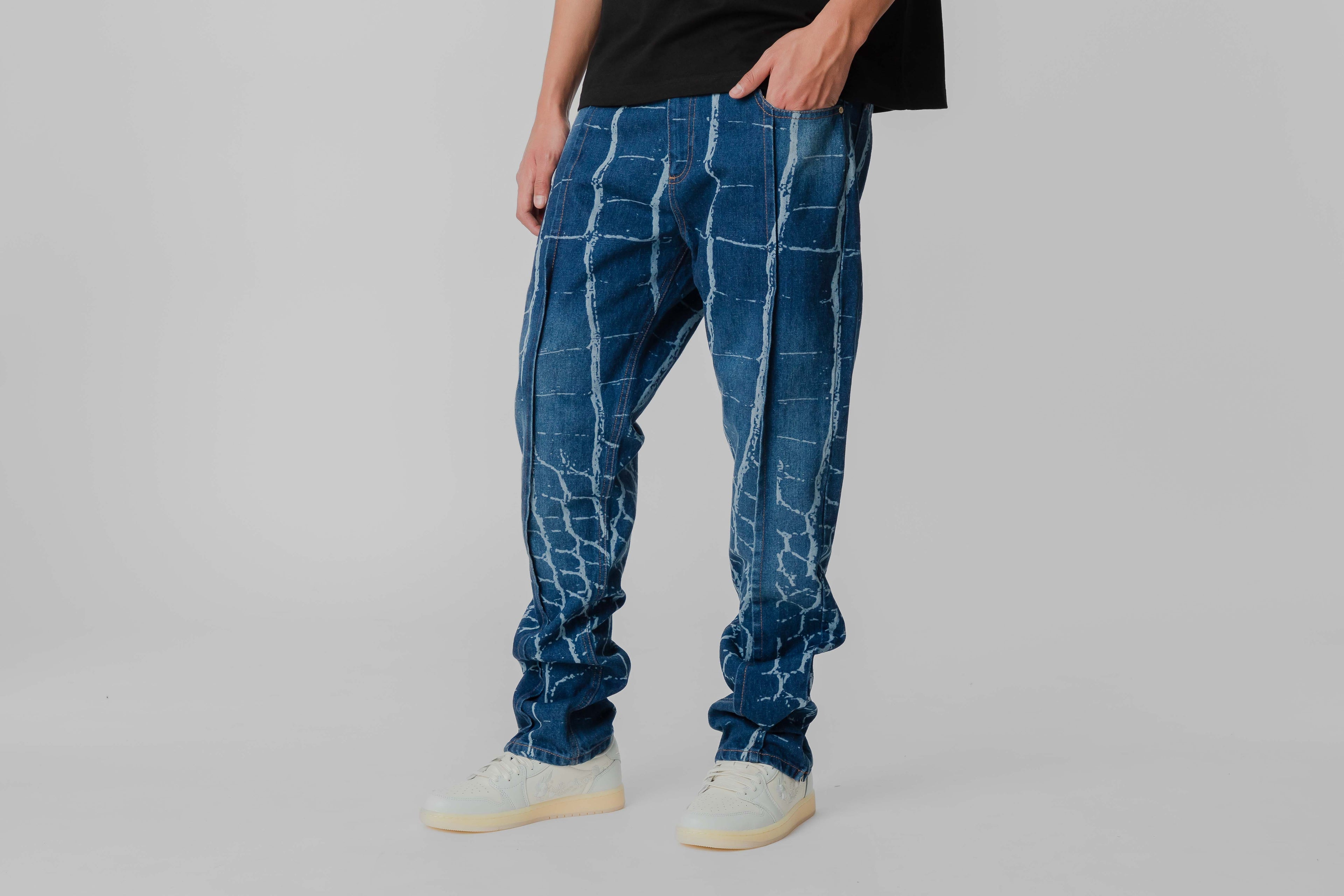 Crime Life Reptile Jeans - CRIMELIFE-JNS-REPTILE - Lust México