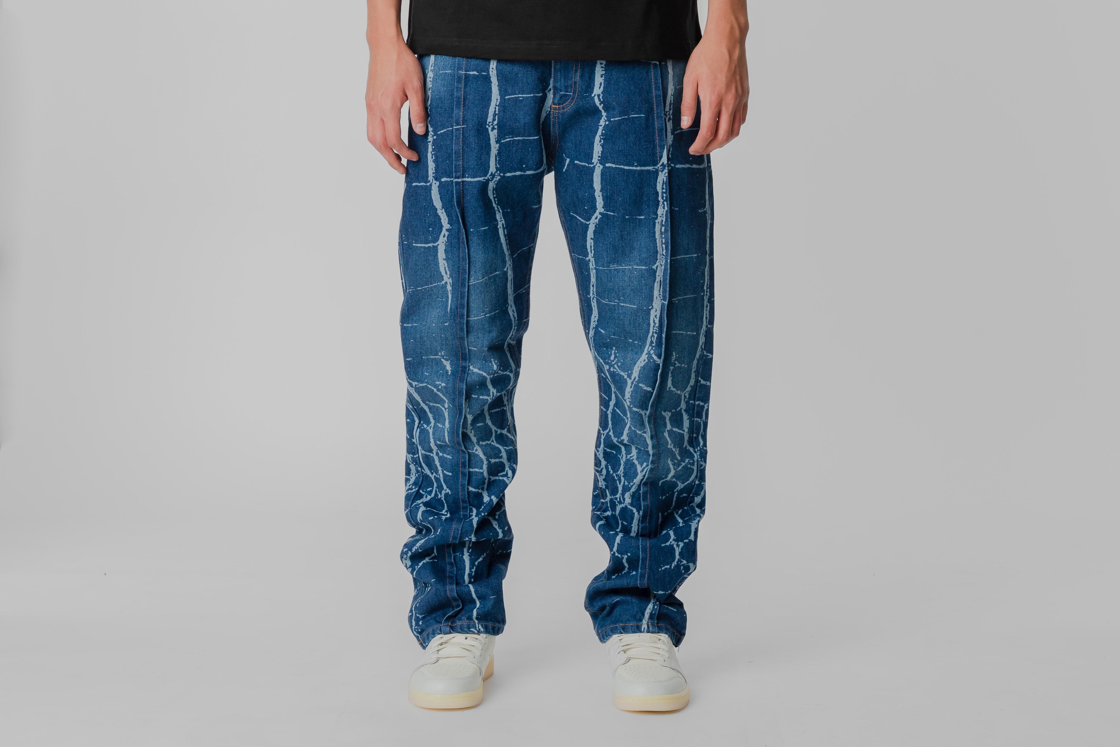 Crime Life Reptile Jeans - CRIMELIFE-JNS-REPTILE - Lust México