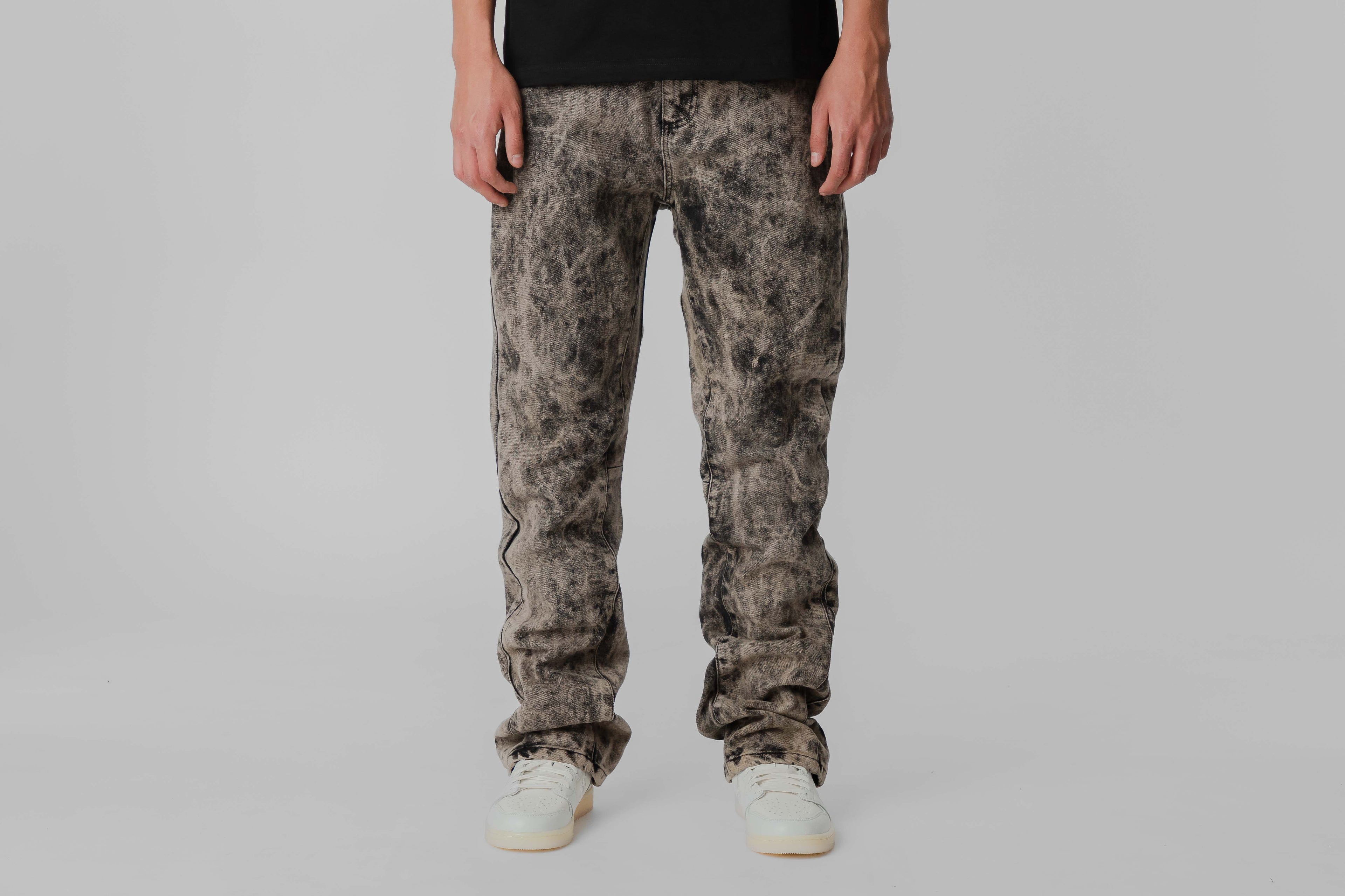 Crime Life RMN Petrol Washed Jeans - CRIMELIFE-JNS-RMN-PTRL - Lust México