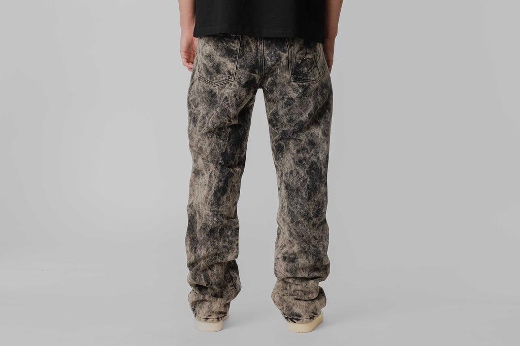 Crime Life RMN Petrol Washed Jeans - CRIMELIFE-JNS-RMN-PTRL - Lust México