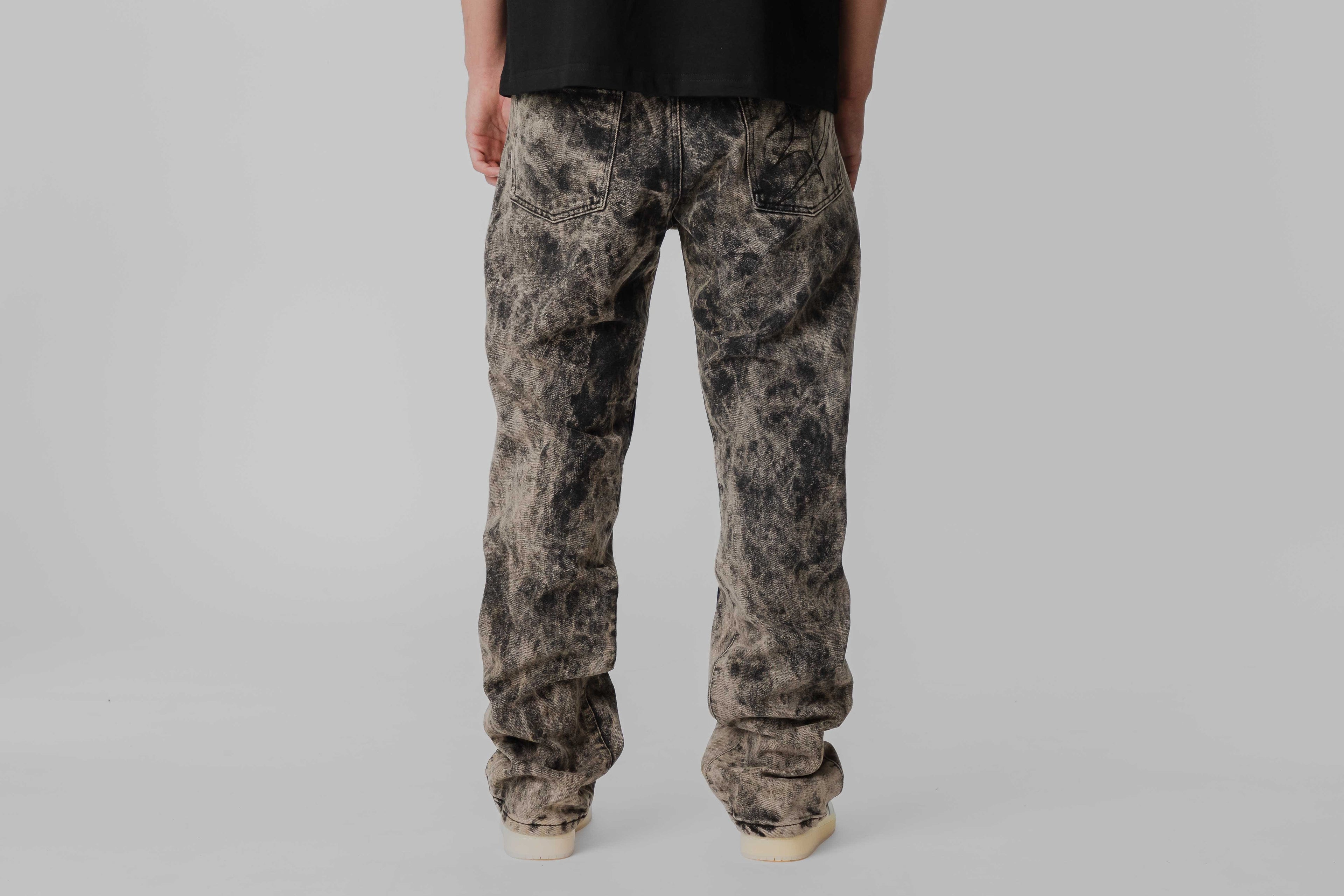 Crime Life RMN Petrol Washed Jeans - CRIMELIFE-JNS-RMN-PTRL - Lust México