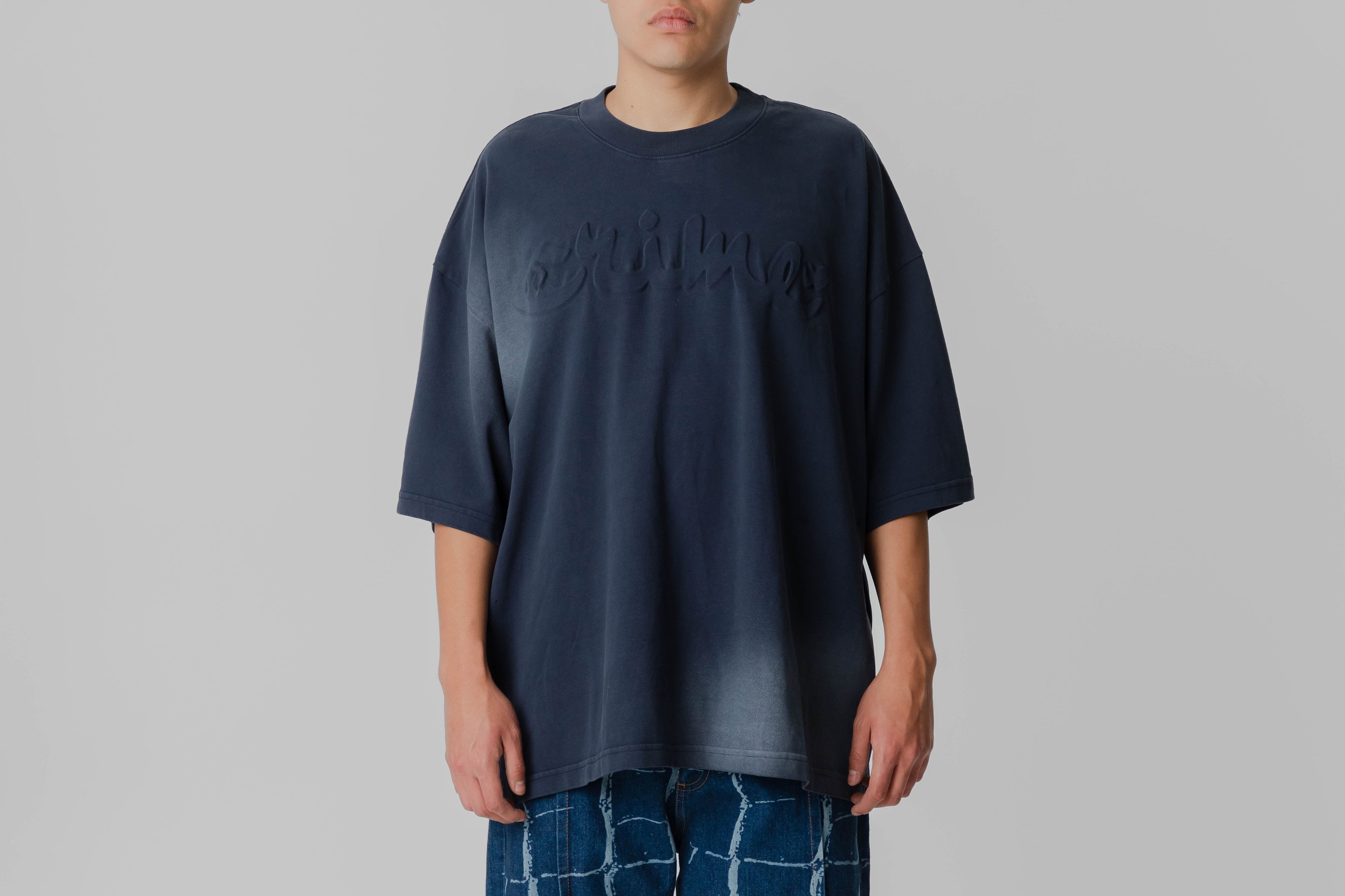 Crime Life Denim Patch Tee - CRIMELIFE-TSH-DNM-PTCH - Lust México