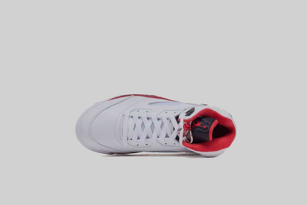 Air Jordan 5 OG 'White and Fire Red' - HQ7978-101 FTW - SNEAKERS - MEN - ADULT - QS - FA - 25 en Lust México