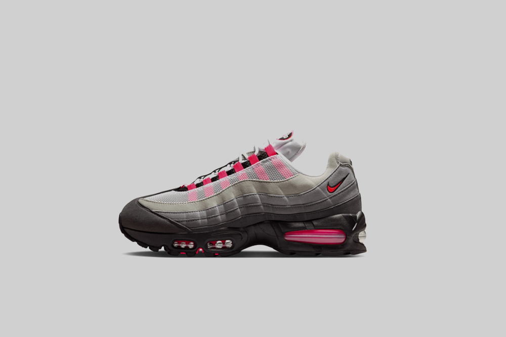 Nike Air Max 95 'Medium Ash and Solar Red' - IM7410-001