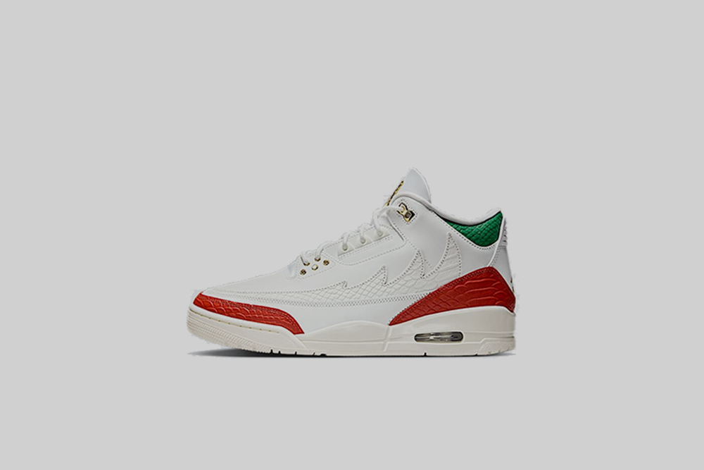 Air Jordan 3 Retro "El Vuelo" 'Summit White and Pine Green'