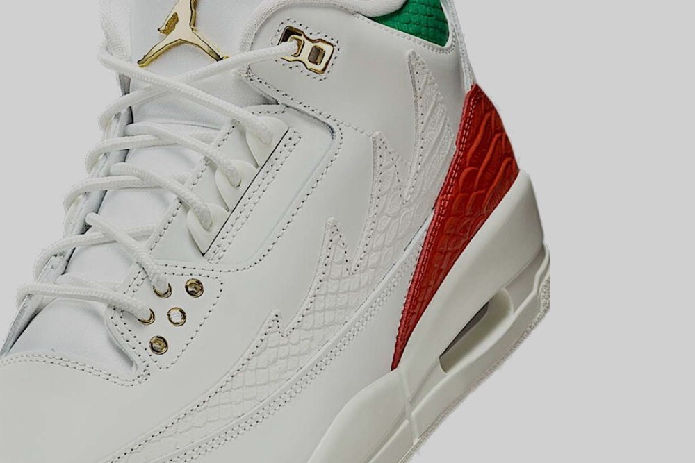 Air Jordan 3 Retro "El Vuelo" 'Summit White and Pine Green'