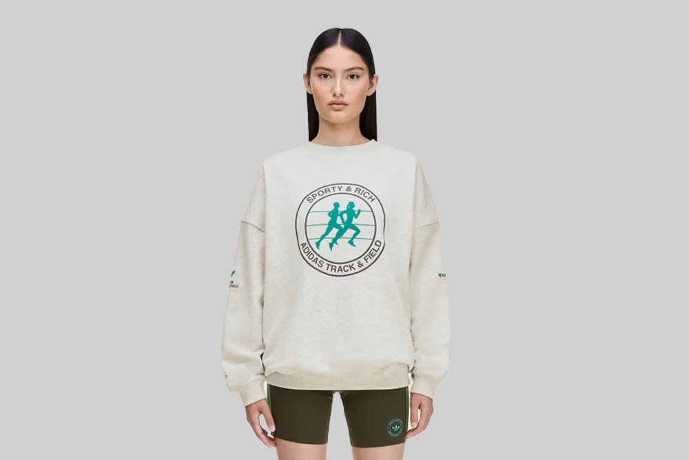 Women's adidas x Sporty & Rich Sweater - KA0719