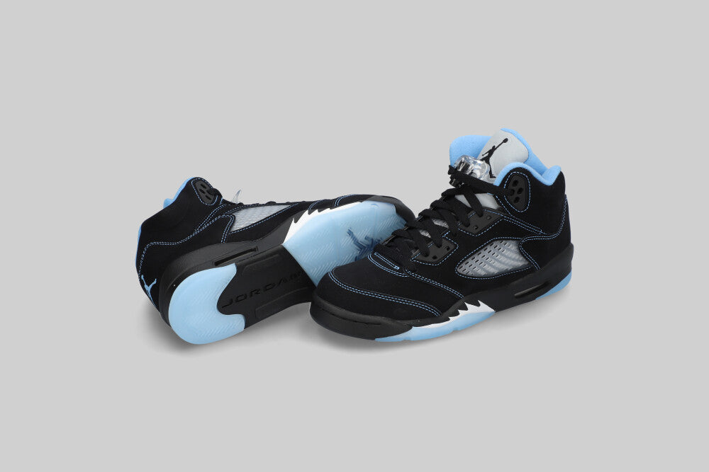 Air Jordan 5 "Black Carolina" 'Black and University Blue' - DD0587-008 - Lust México
