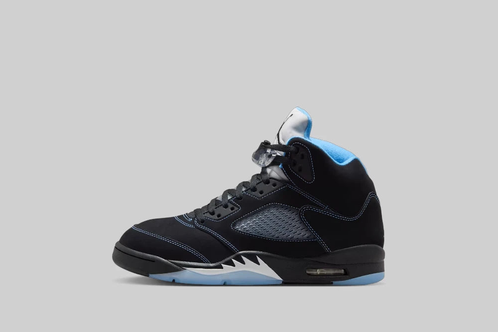 Air Jordan 5 "Black Carolina" 'Black and University Blue' - DD0587-008 - Lust México
