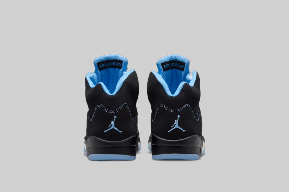 Air Jordan 5 "Black Carolina" 'Black and University Blue' - DD0587-008 - Lust México