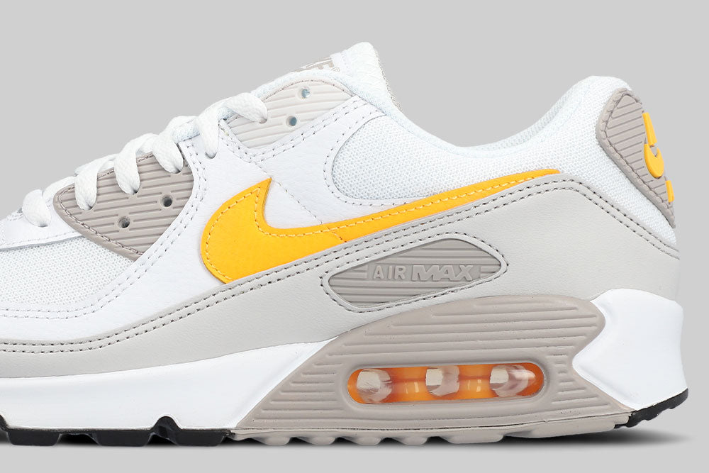 nike air max 90 white laser orange