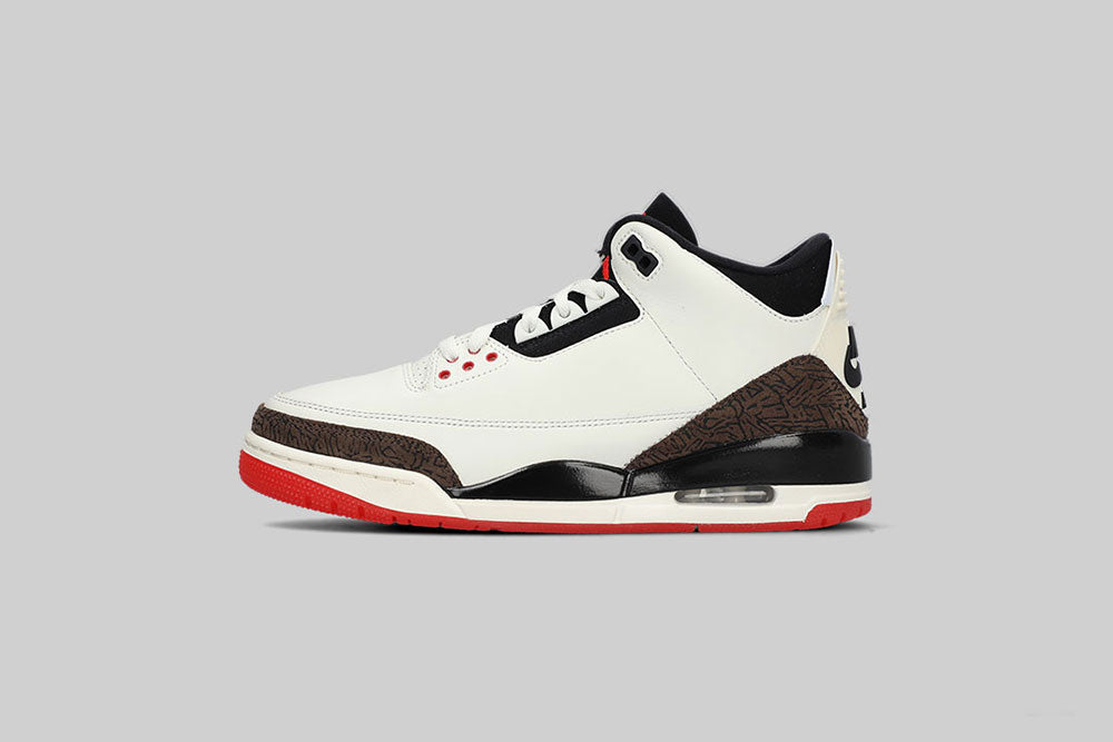 Air Jordan 3 'Sail and University Red' (GS) - DM0967-103 - Lust México
