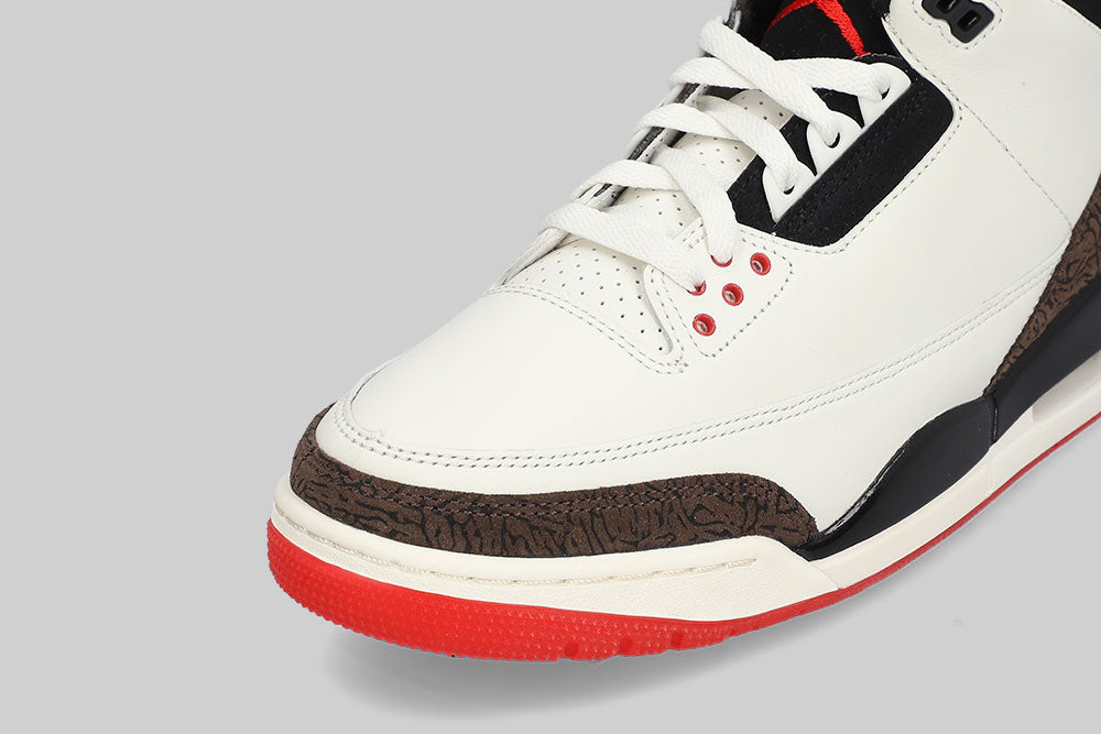 Air Jordan 3 'Sail and University Red' (GS) - DM0967-103