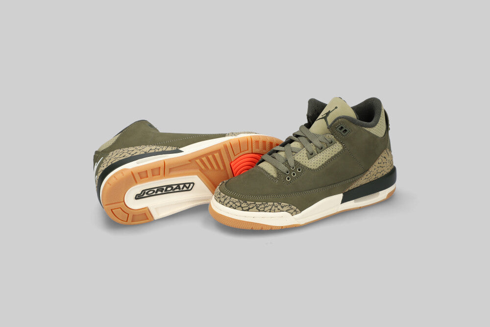 Air Jordan 3 'Medium Olive' (GS) - DM0967-202 FTW - SNEAKERS - KIDS - KIDS - QS - WI - 25 en Lust México