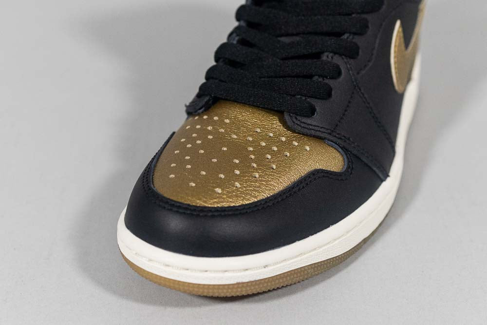 Nike jordan schwarz gold online