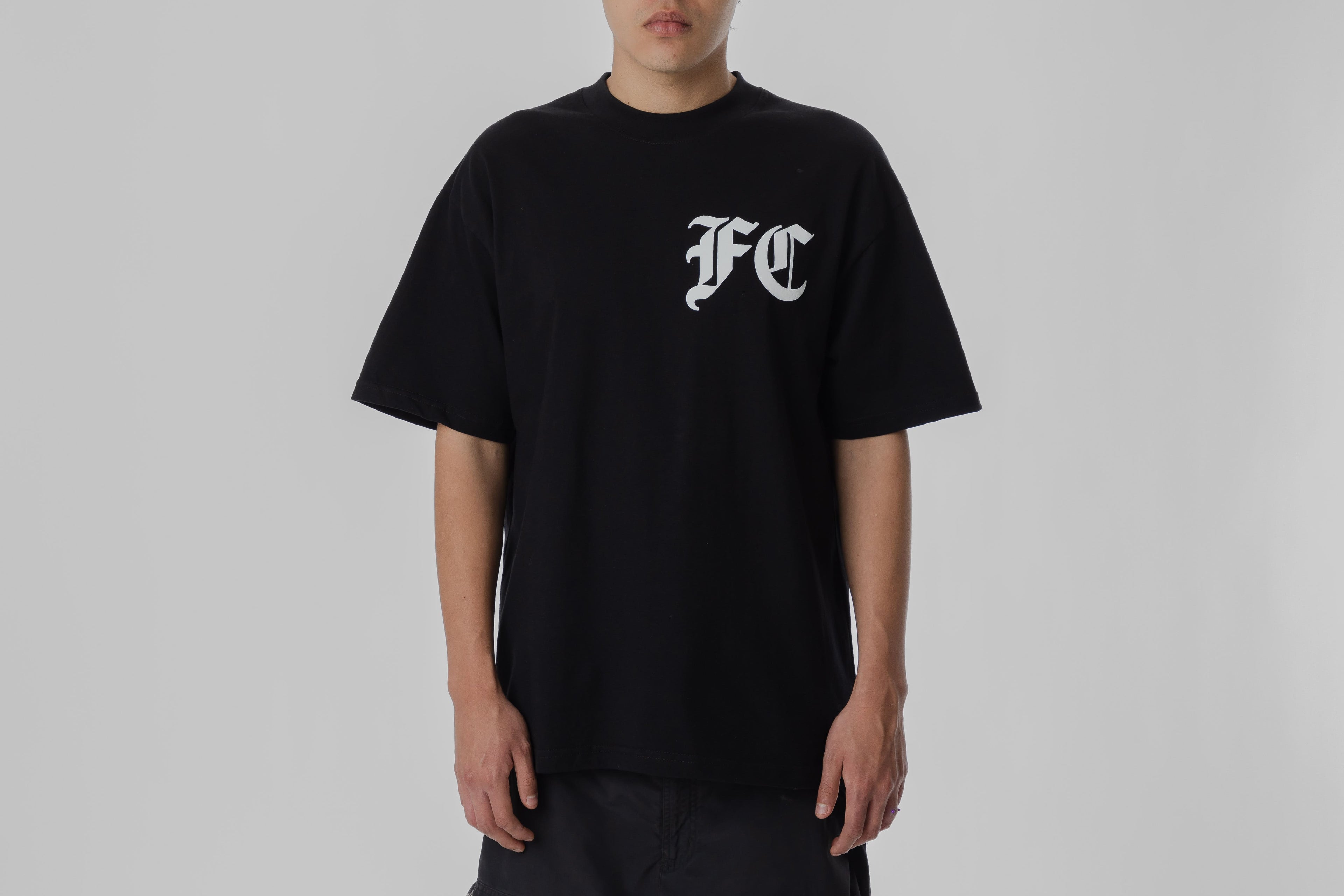 Fire Club Their Flowers Tee - FATHEIRTEEBLK26 - Lust México