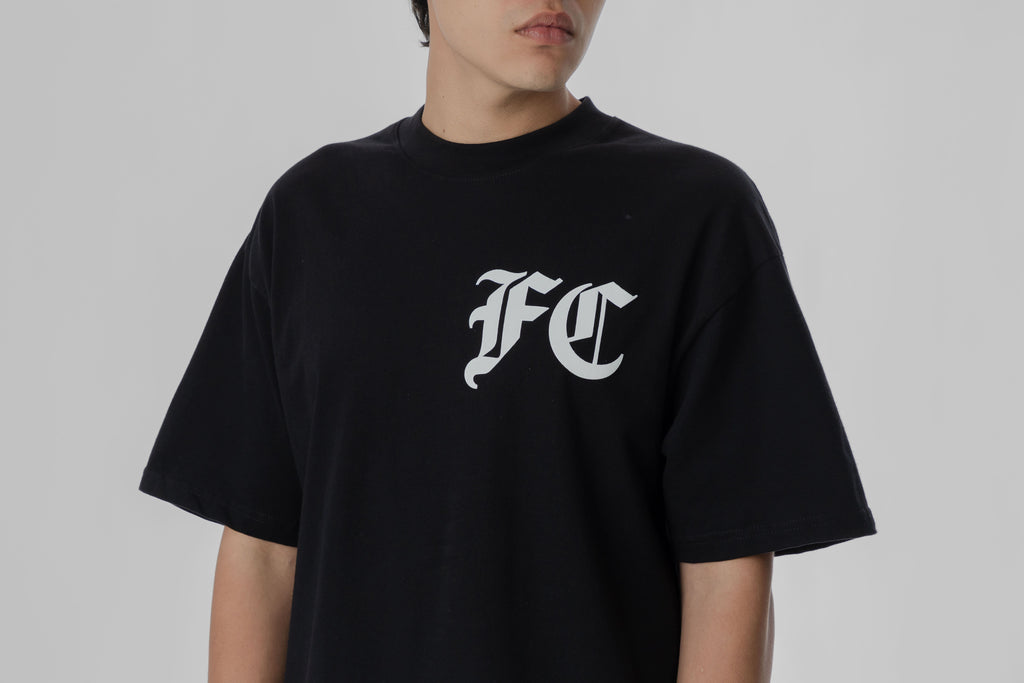 Fire Club Their Flowers Tee - FATHEIRTEEBLK26 - Lust México