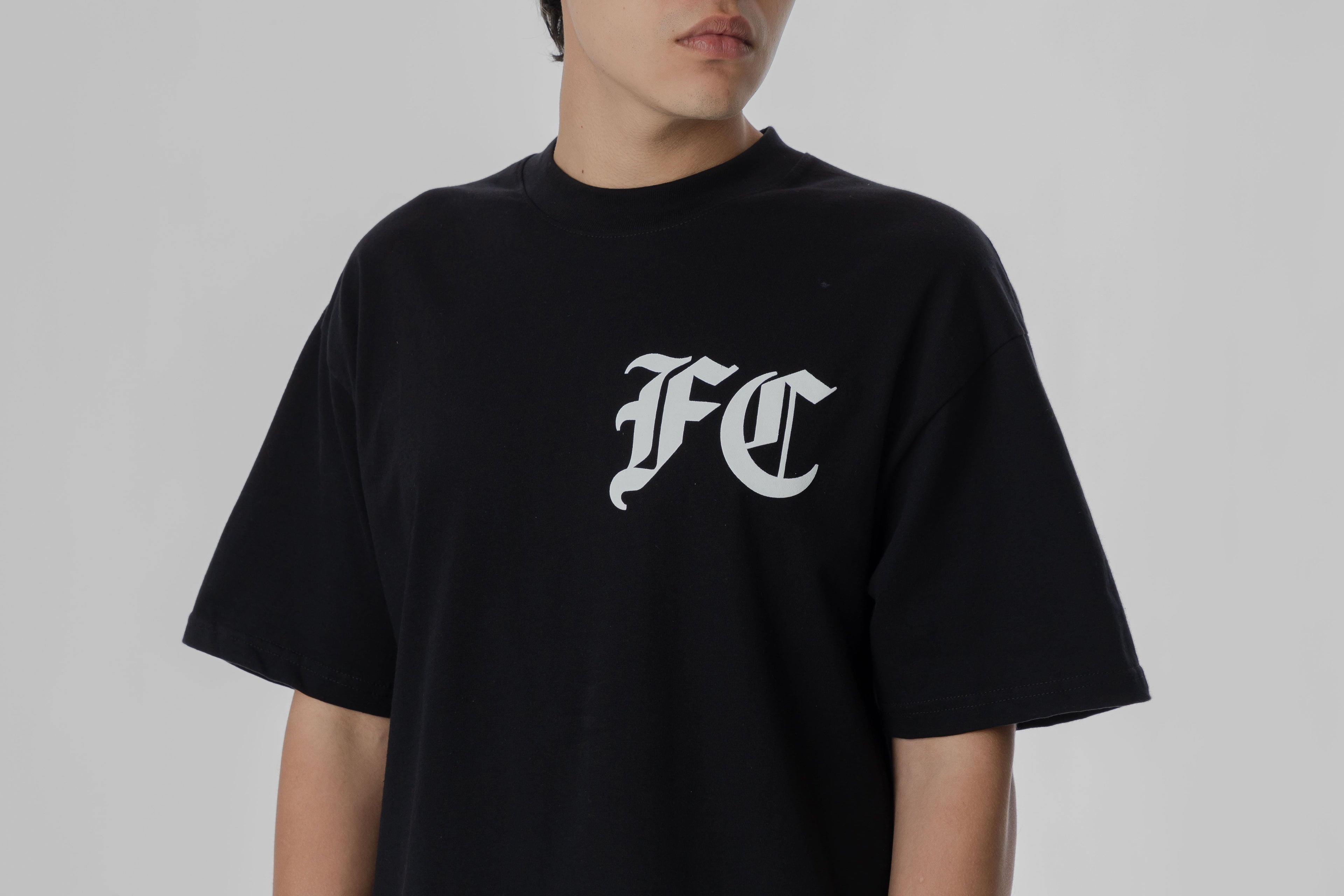 Fire Club Their Flowers Tee - FATHEIRTEEBLK26 - Lust México