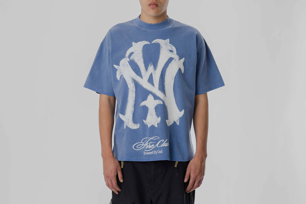 Fire Club Win Win Tee - FAWINTEEBLU26 - Lust México