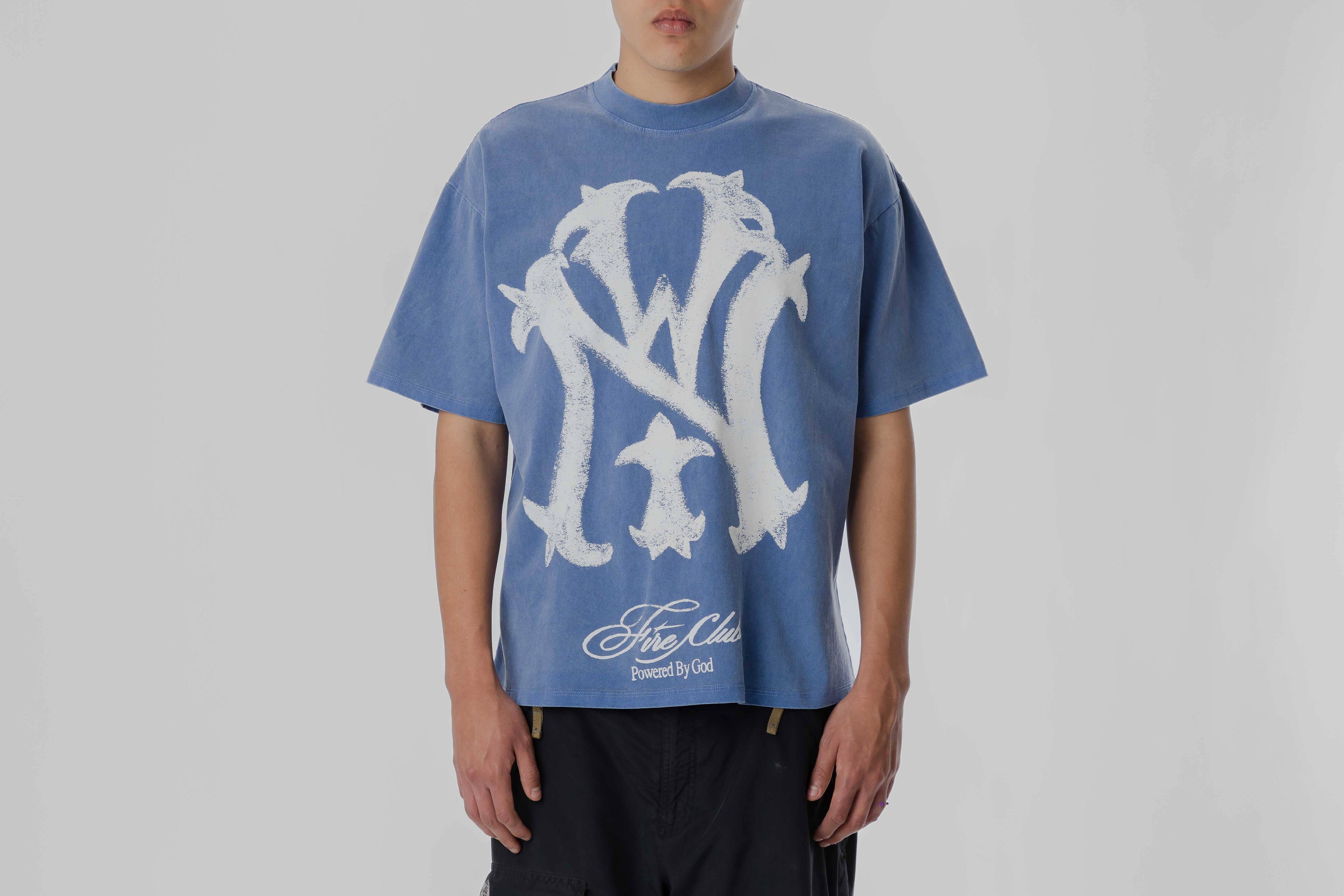 Fire Club Win Win Tee - FAWINTEEBLU26 - Lust México