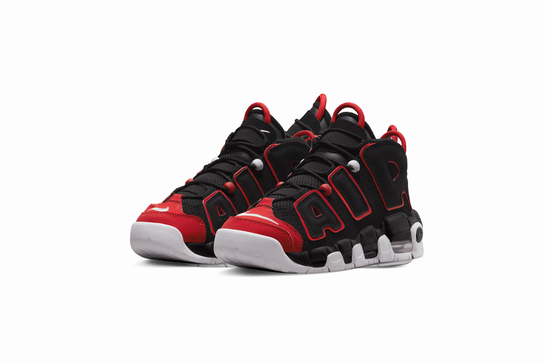 Nike Air More Uptempo 96 Red Toe GS