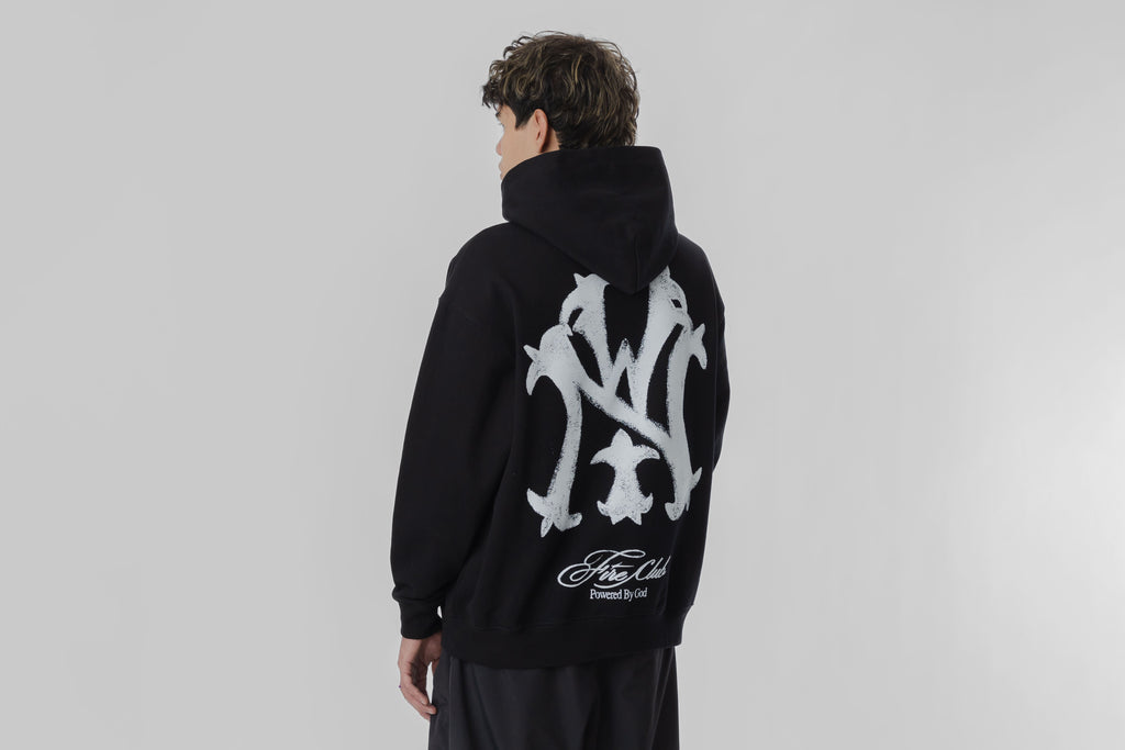 Fire Club 333 Hoodie - FB333HODBLK26 - Lust México