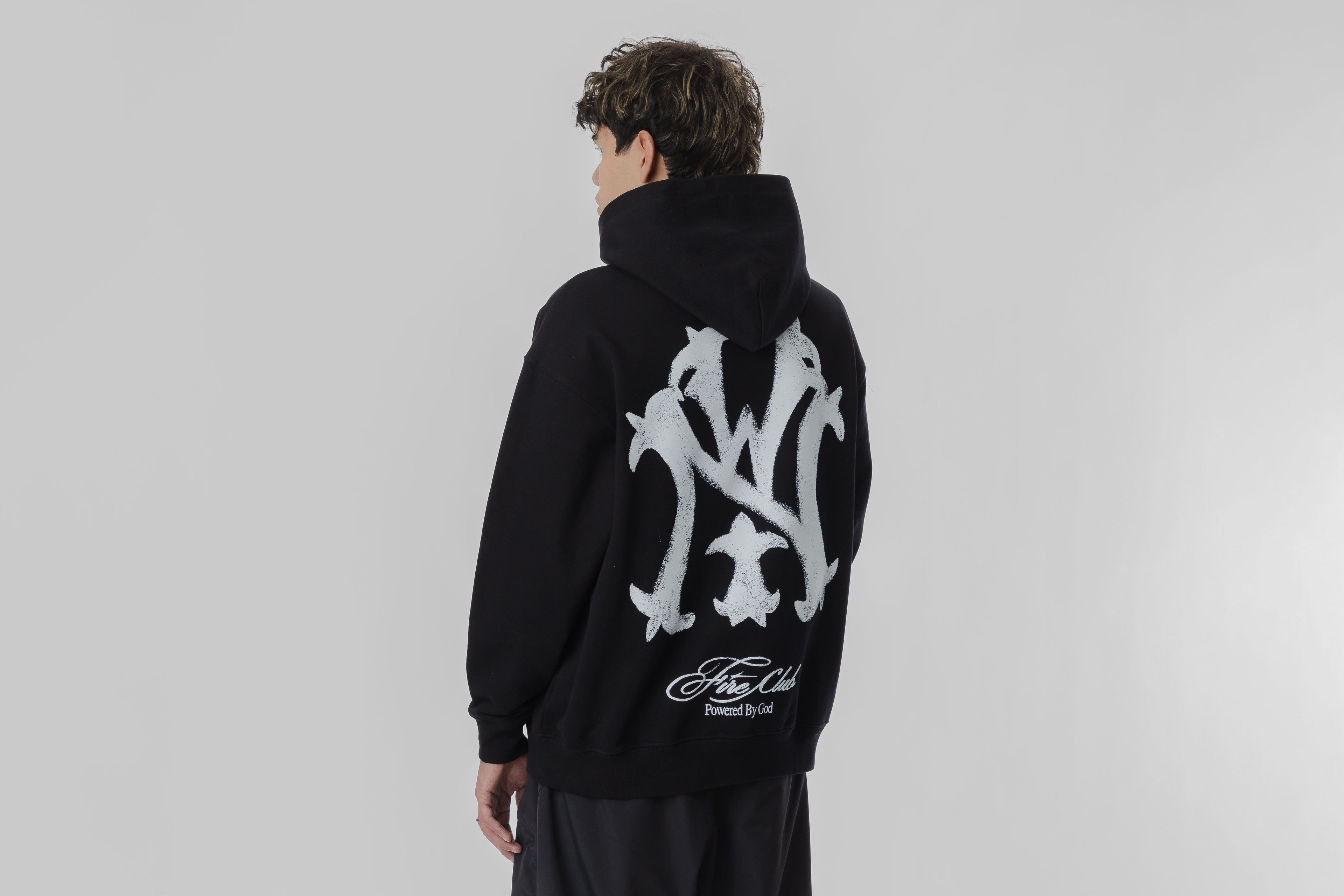 Fire Club 333 Hoodie - FB333HODBLK26 - Lust México