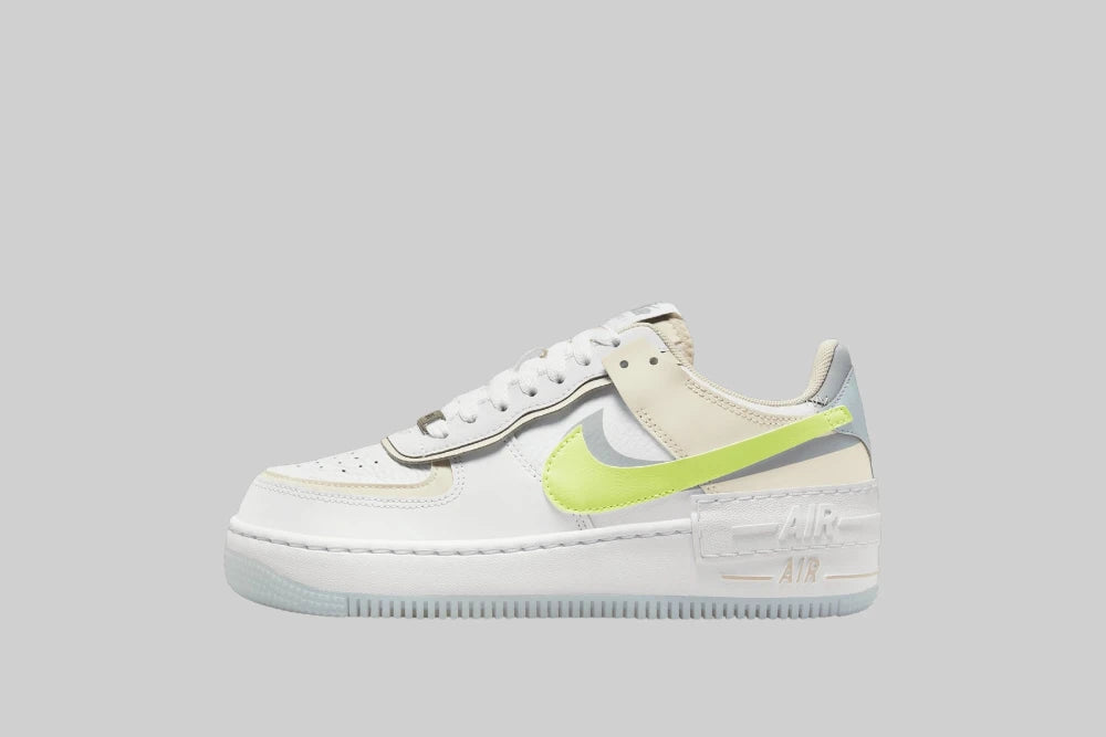 Women's Nike Air Force 1 Shadow 'White Lemon' - FB7582-100 - Lust México