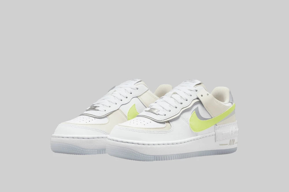 Women's Nike Air Force 1 Shadow 'White Lemon' - FB7582-100 - Lust México