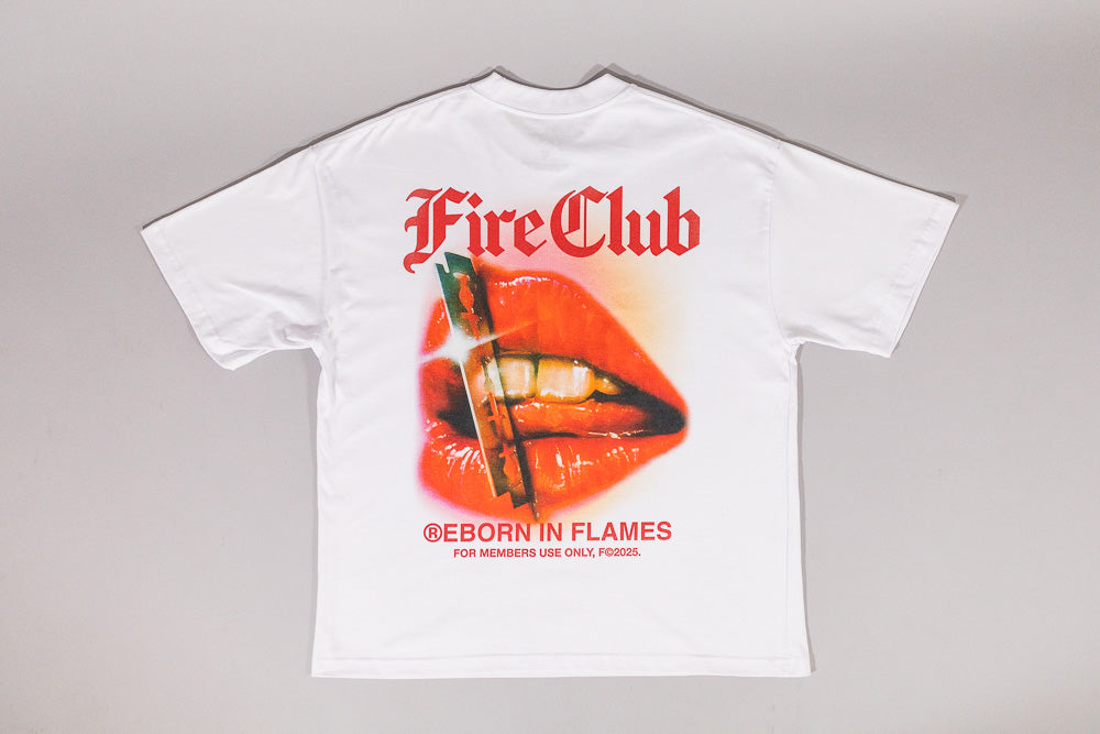 Fire Club Danger Lips Tee