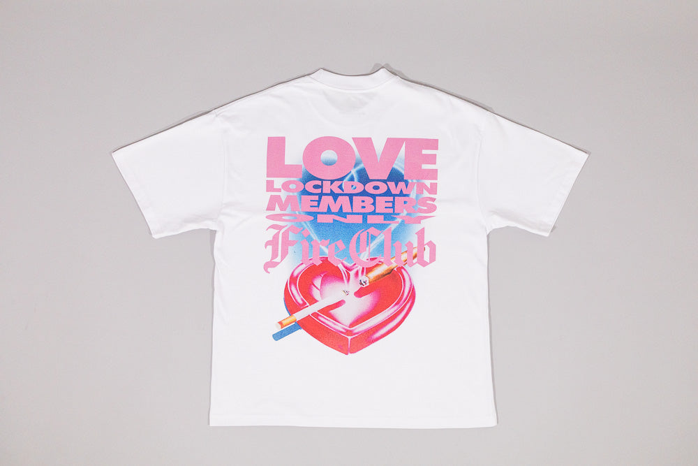 Fire Club Love Lockdown Tee
