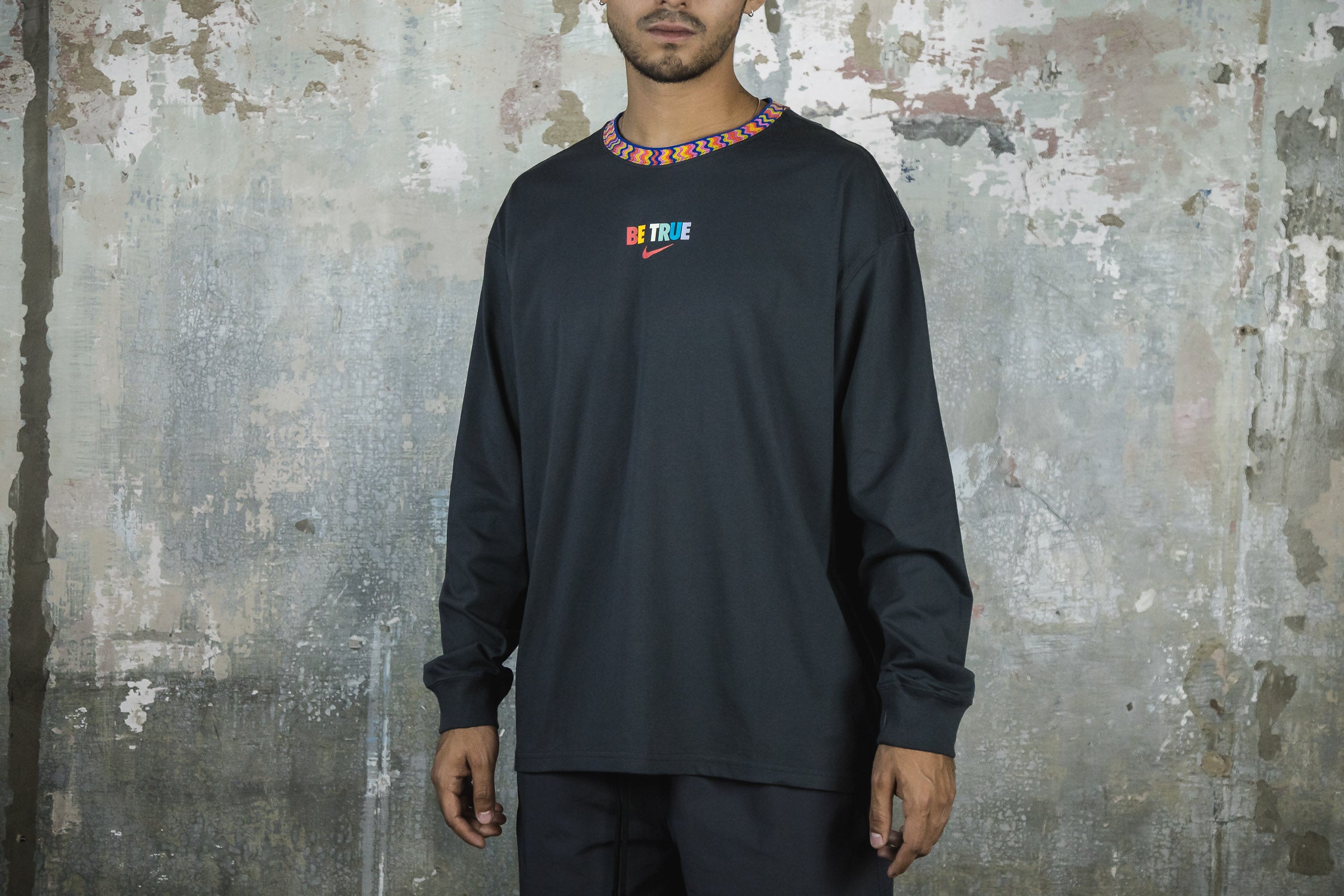 Nike long sleeve training shirt on sale