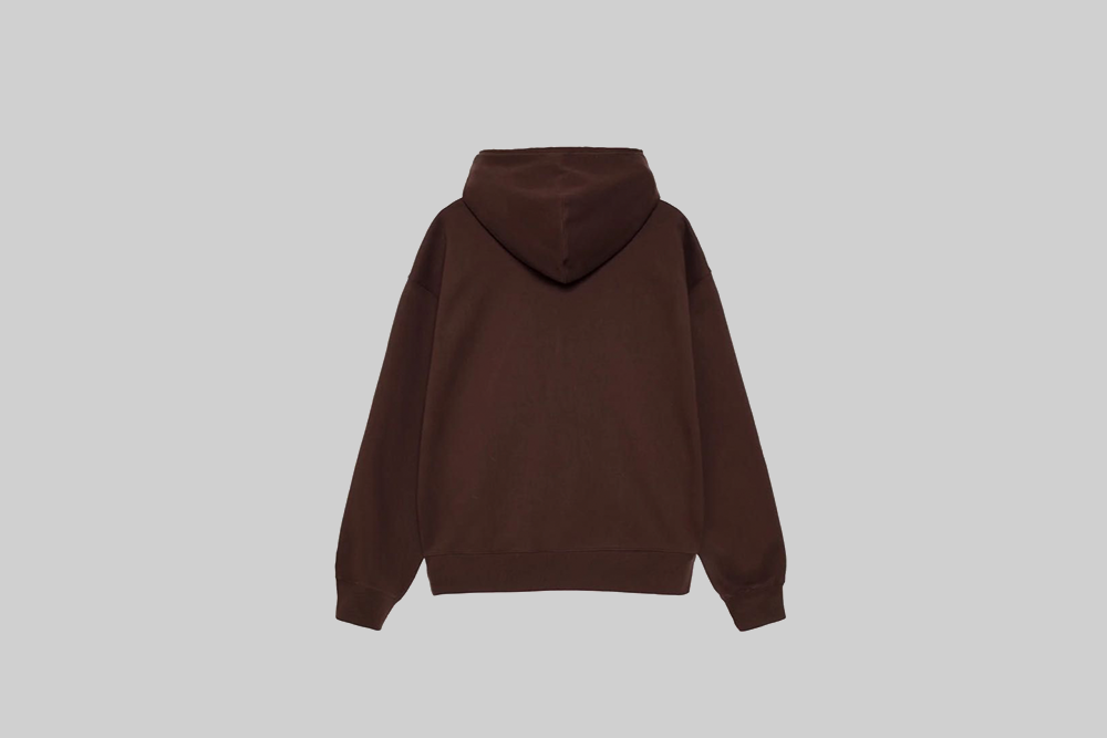 Nike x Stüssy Fleece Zip Hoodie 'Dark Cinder' - FJ9175-261