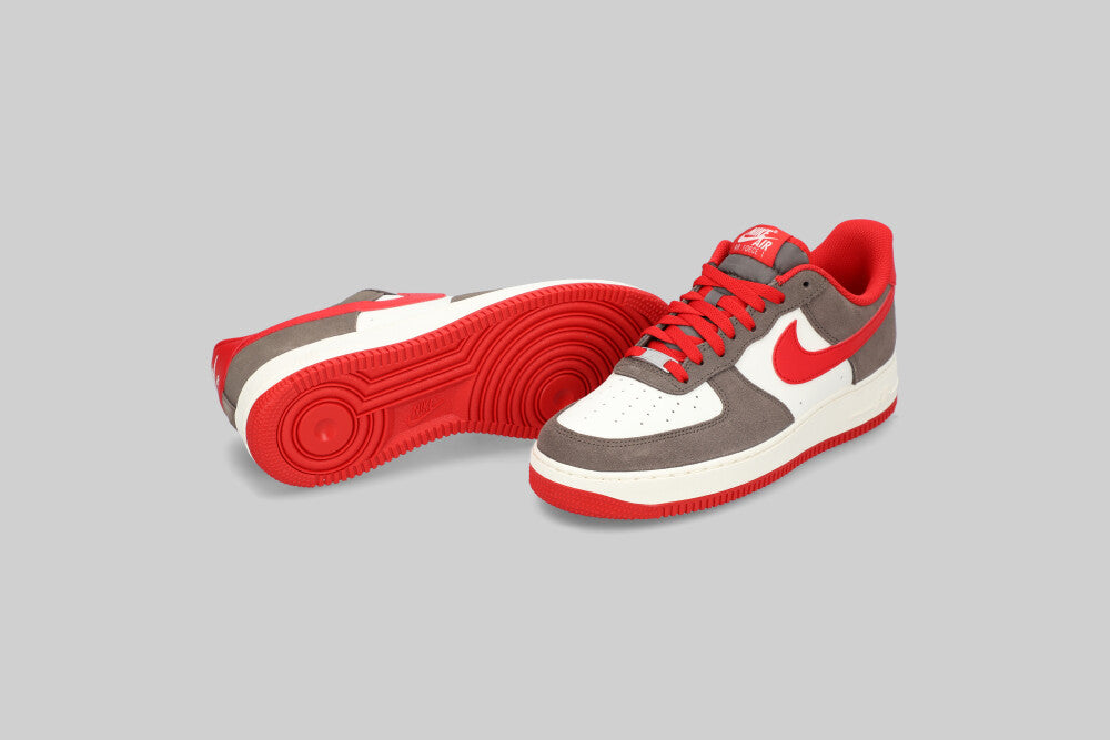 Nike Air Force 1 Low '07 LV8 'Cave Stone and University Red'