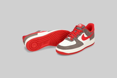 Nike Air Force 1 Low '07 LV8 'Cave Stone and University Red' - [sku] - Lust México