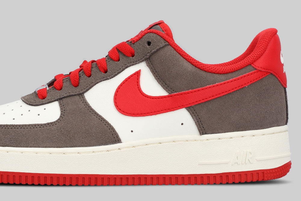 Nike Air Force 1 Low '07 LV8 'Cave Stone and University Red'