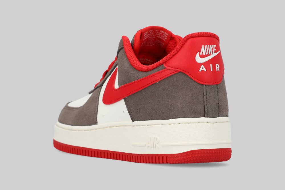 Nike Air Force 1 Low '07 LV8 'Cave Stone and University Red'