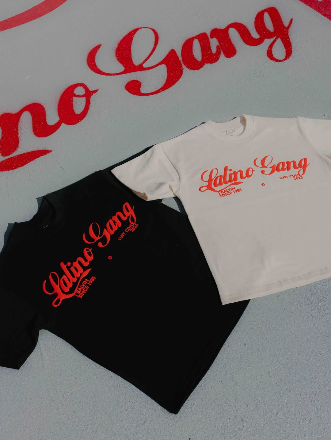 J Balvin x Lust Latino Gang Tee 'Black'
